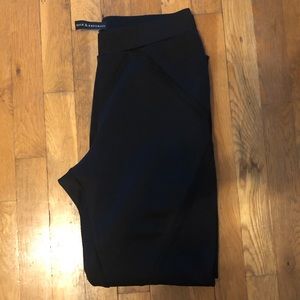 Mesh detailed leggings